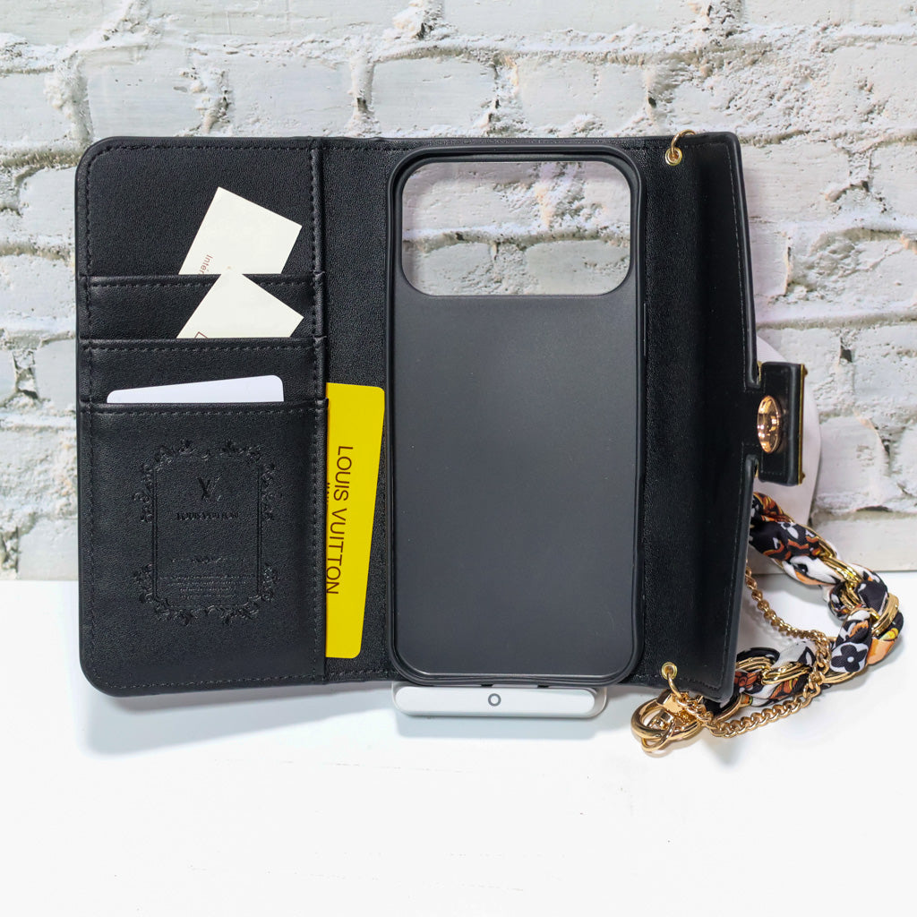 Crossbody LV Wallet Case iPhone 17 /Pro /Pro Max / Air