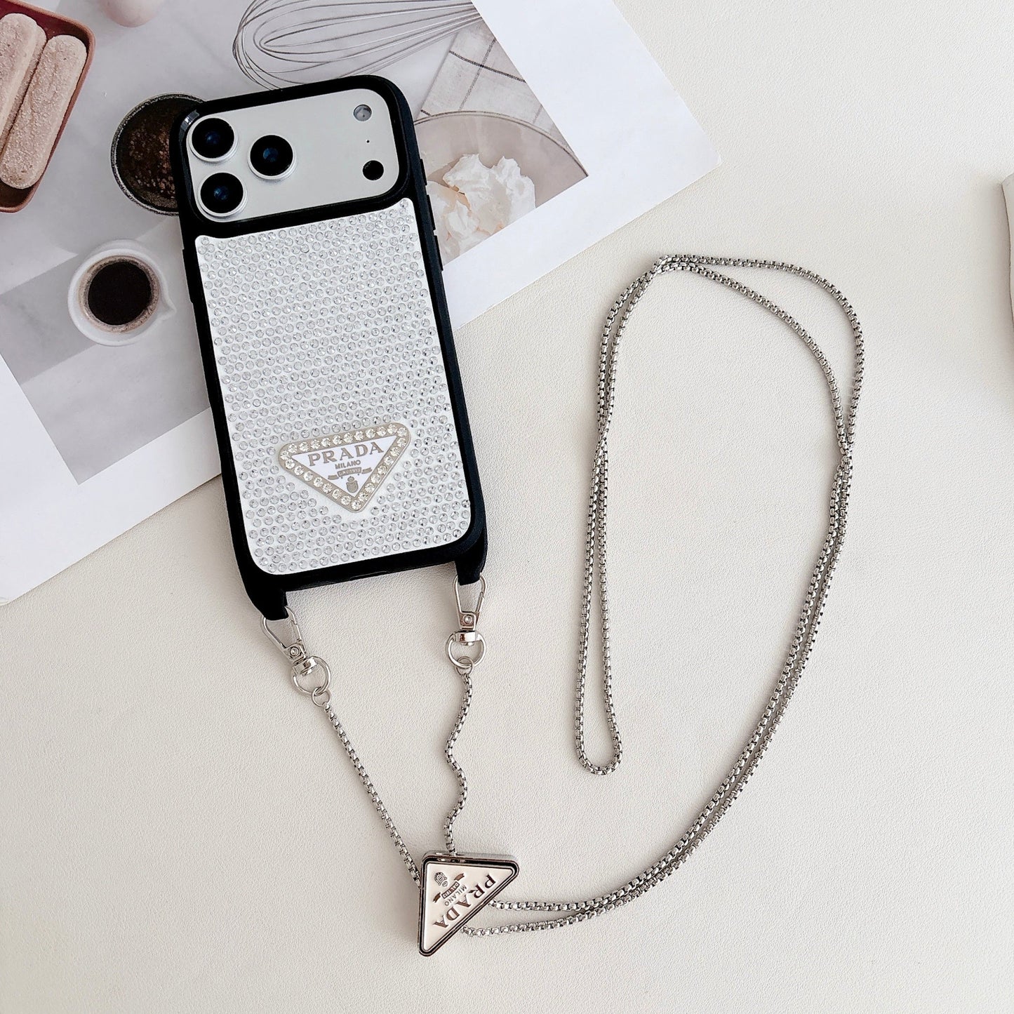 Prada Phone Case on Chain