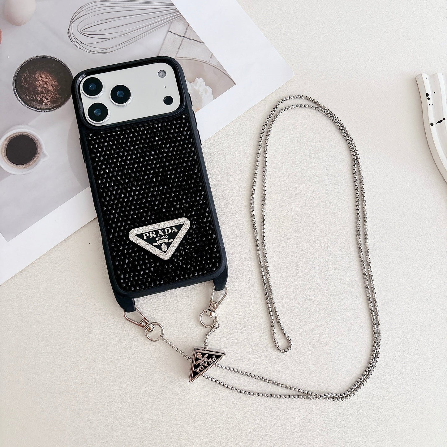 Prada Phone Case on Chain