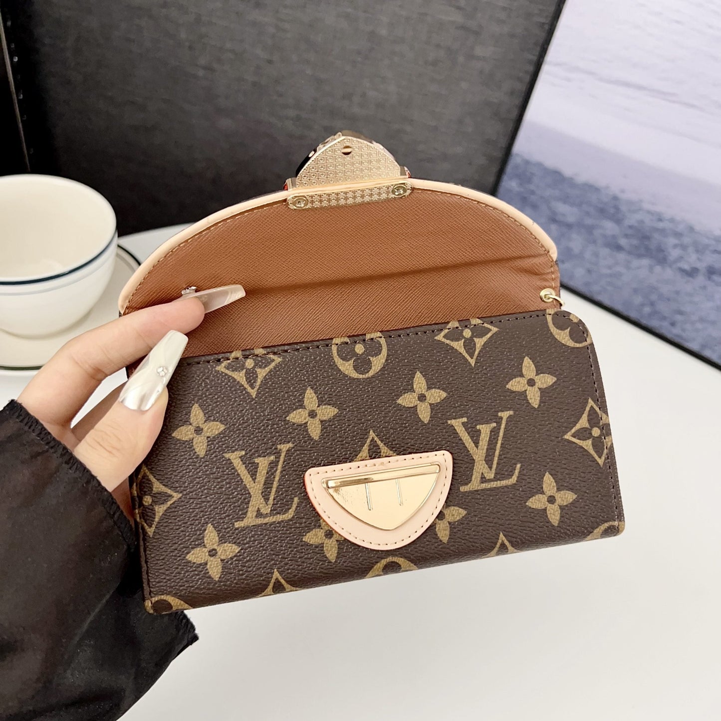 Samsung Galaxy LV Case Crossbody Mini Wallet