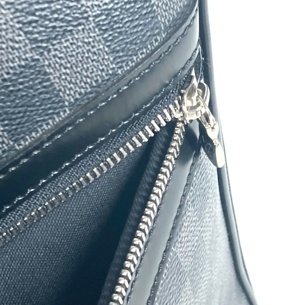 LOUIS VUITTON Business bag N58030 Damier Grafitto Canvas black Damier Graphite Crossbody Steve