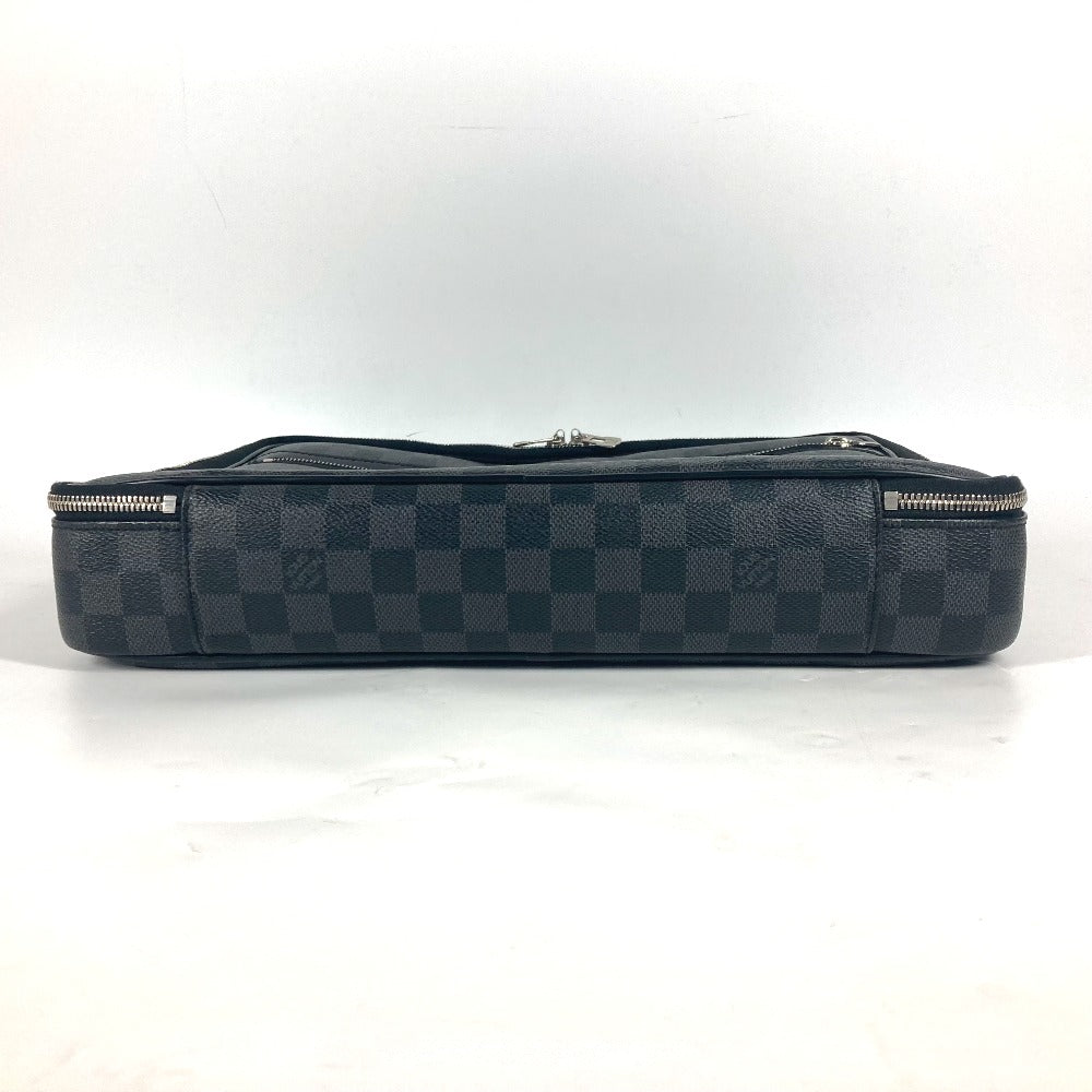 LOUIS VUITTON Business bag N58030 Damier Grafitto Canvas black Damier Graphite Crossbody Steve
