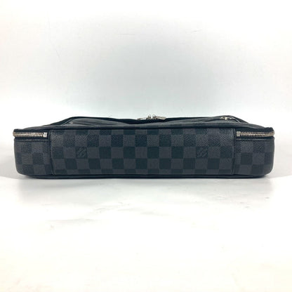 LOUIS VUITTON Business bag N58030 Damier Grafitto Canvas black Damier Graphite Crossbody Steve
