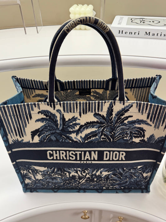 Dior Book Tote Leather Tote Bag Style 49