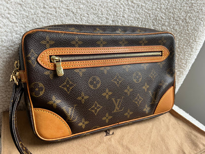 Louis Vuitton Vintage Marly Dragonne Clutch Monogram