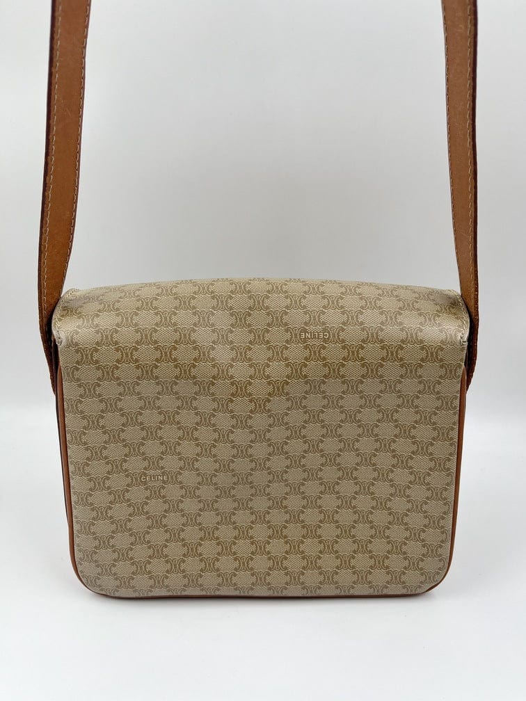 Vintage Celine Triomphe Crossbody Bag