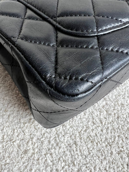 Chanel Mini Rectangular Classic Flap in Black Lambskin (RRP £4,390)