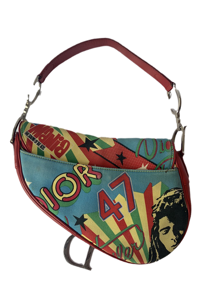 Dior Saddle bag Bob Marley Design by John Galliano