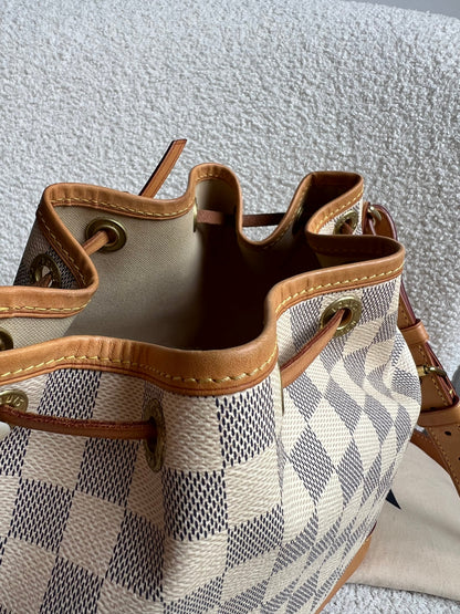 Louis Vuitton Petit Noe Bucket Bag Damier Azur (RRP £1,490)