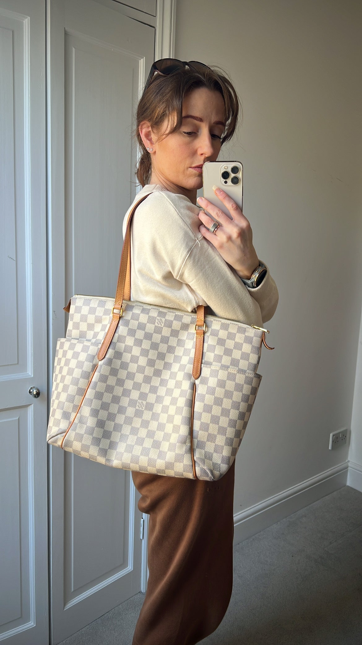 Louis Vuitton Totally MM Damier Azur