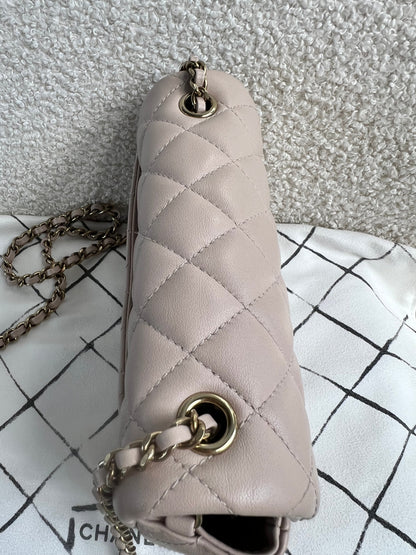 Chanel Mini Rectangular Classic Flap in Lambskin (RRP £4,390)