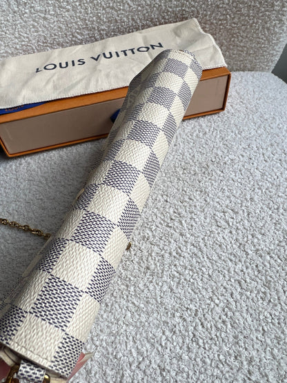 Louis Vuitton Felicie Pochette Damier Azur (RRP £1110)
