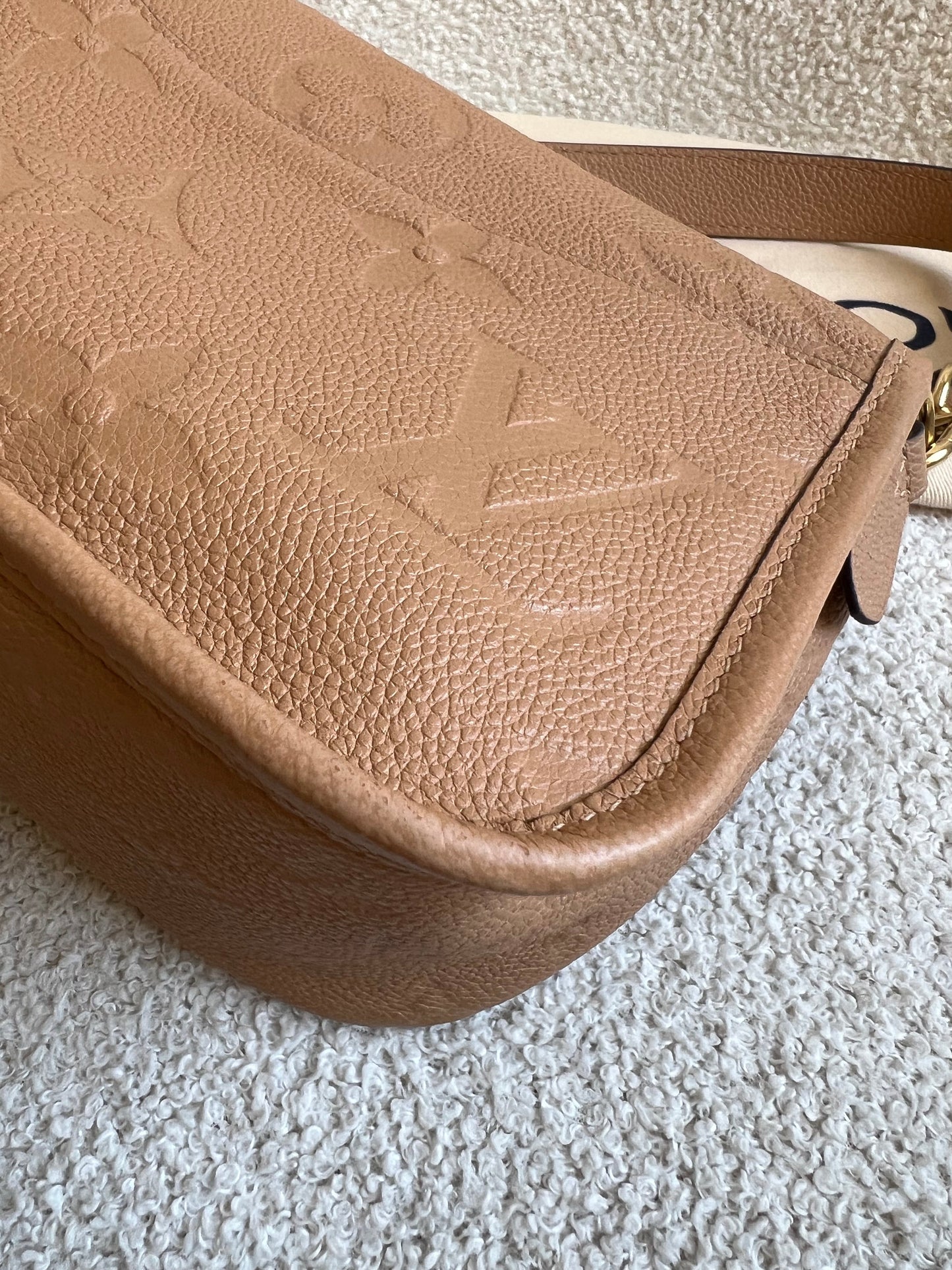 Louis Vuitton Diane Satchel Sand Empreinte (RRP £2,120)