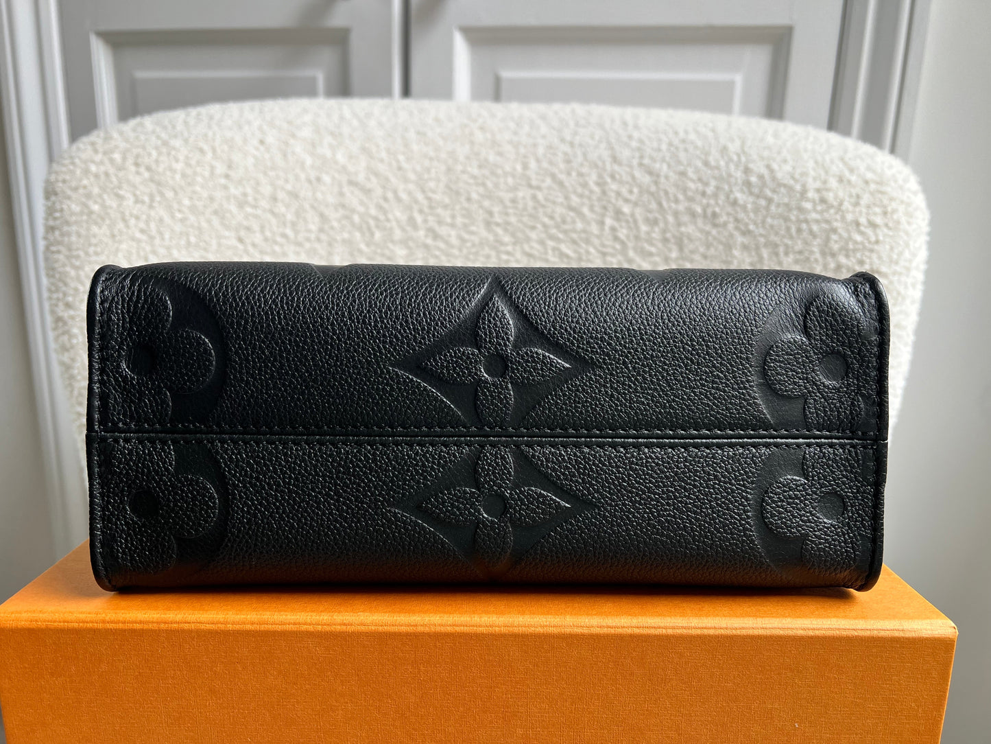 Louis Vuitton On the Go Black PM Empreinte (RRP £2,420)