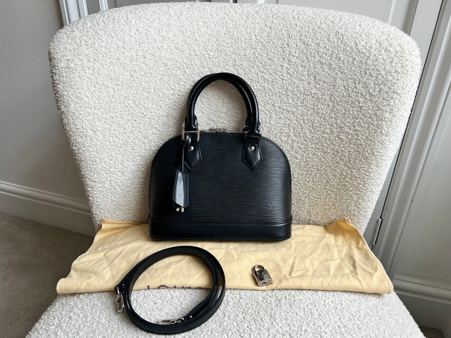 Louis Vuitton Alma BB Black Epi (RRP £1540)