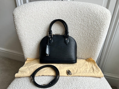 Louis Vuitton Alma BB Black Epi (RRP £1540)