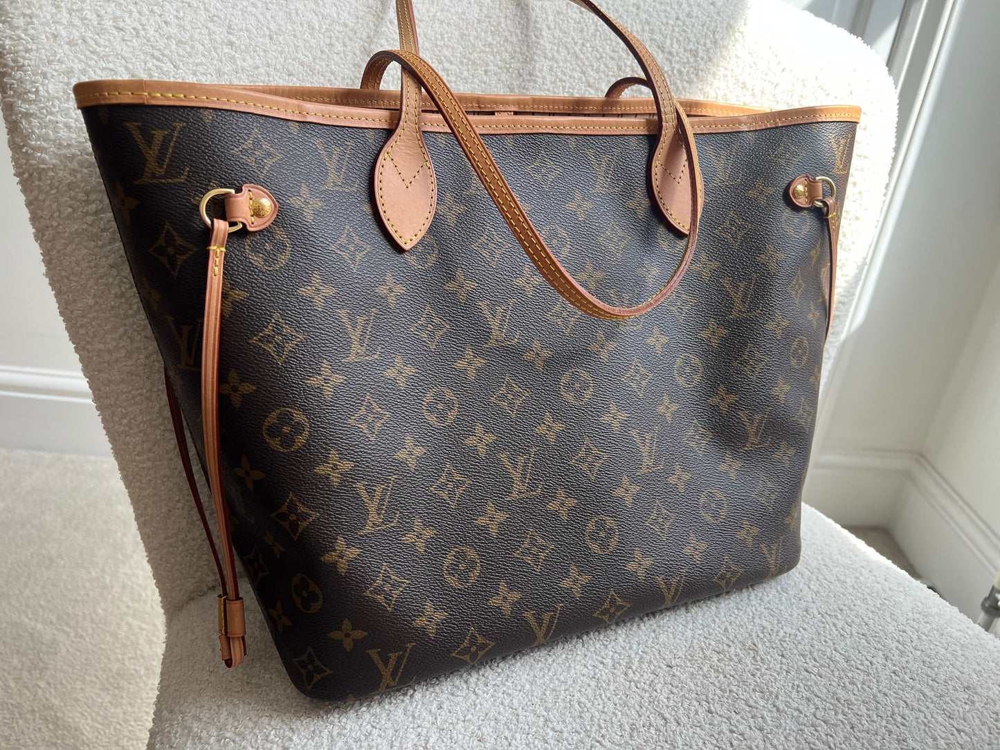 Louis Vuitton Neverfull MM Monogram Beige (RRP £1,410)