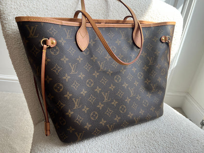 Louis Vuitton Neverfull MM Monogram Beige (RRP £1,410)