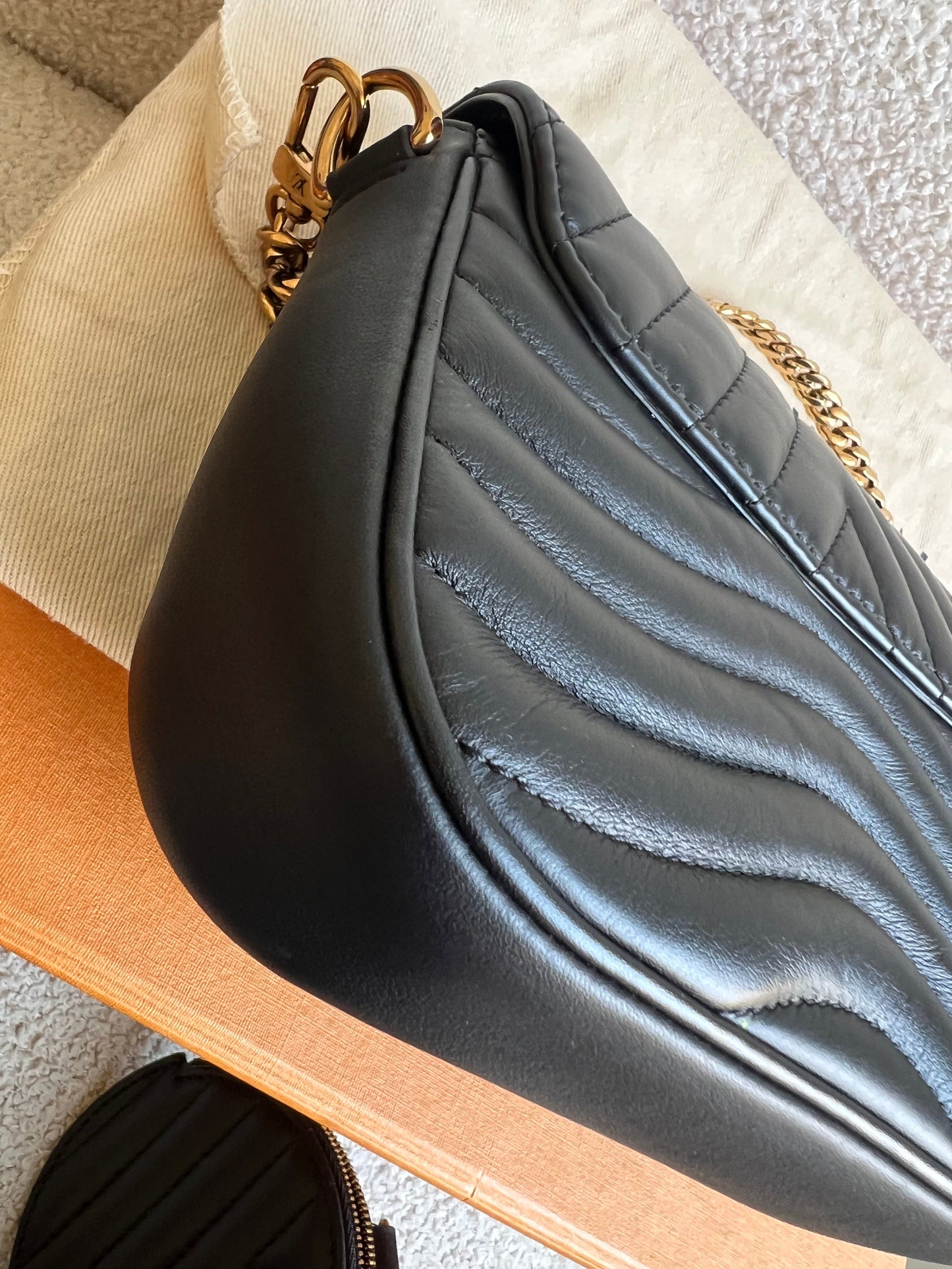 Louis Vuitton Black New Wave Multi Pochette (RRP £2070)