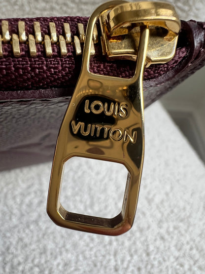 Louis Vuitton Pouch (from Neverfull) Wine Empreinte
