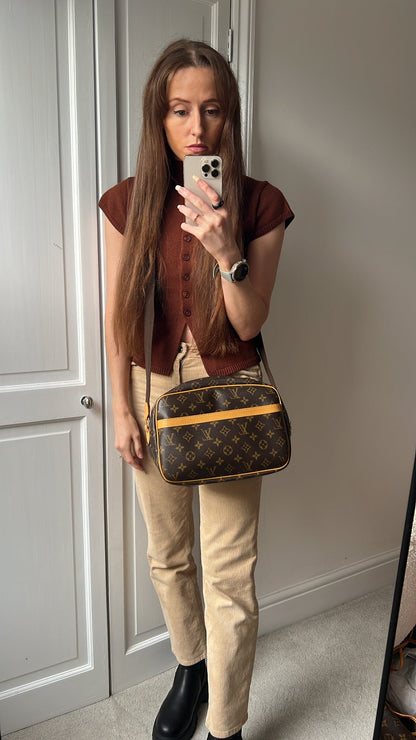 Lous Vuitton Reporter Monogram