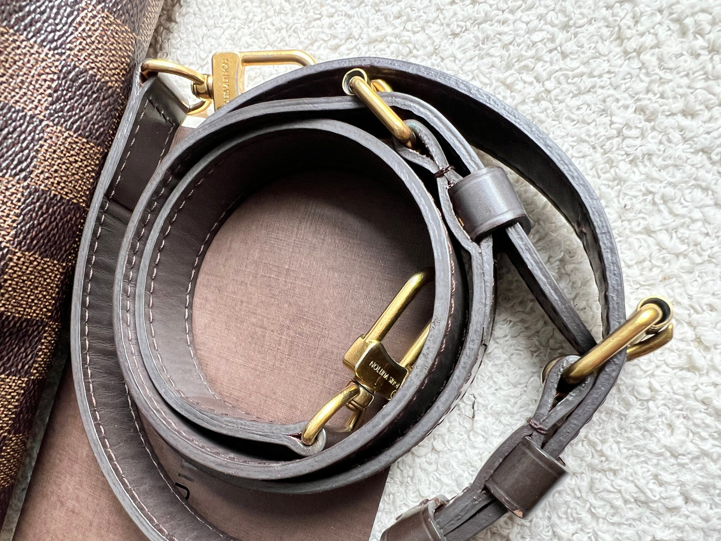 Louis Vuitton Speedy Bandouliere 30 Damier Ebene (RRP £1490)