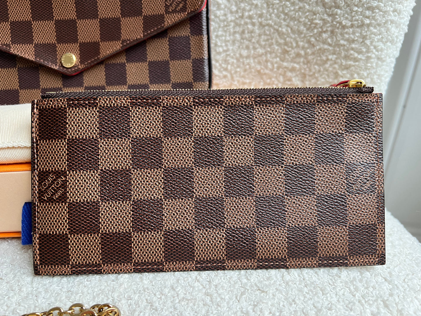 Louis Vuitton Felicie Pochette Damier Ebene (RRP £1110)