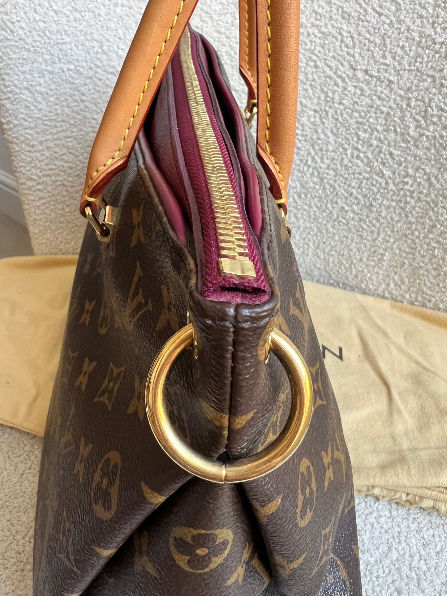 Louis Vuitton Pallas Tote in Monogram and Fuchsia (RRP £1960)