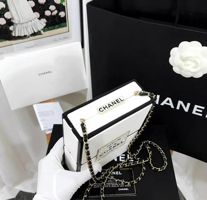 Chanel No 5 Perfume Box Minaudiere Clutch Bag 2021
