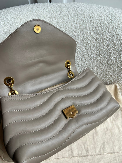Louis Vuitton Taupe New Wave Chain Bag MM (RRP £2310)