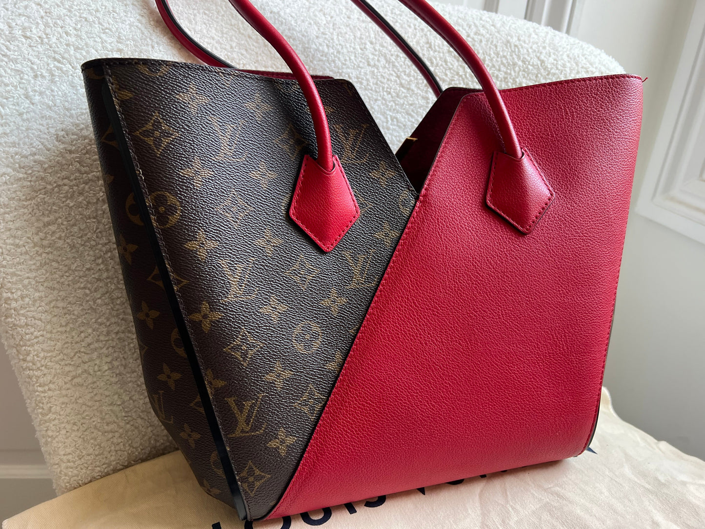 Louis Vuitton Kimono Bag Monogram and Red