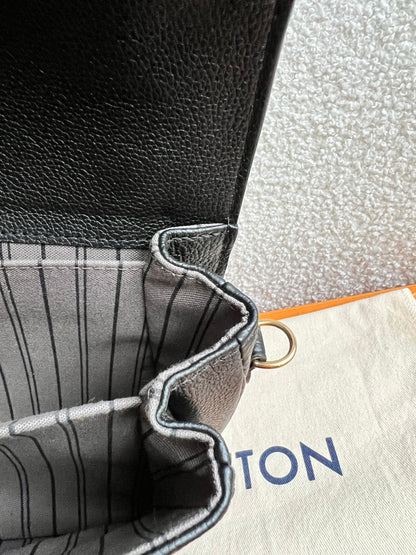 Louis Vuitton Pochette Metis Black Empreinte (RRP £2,200)