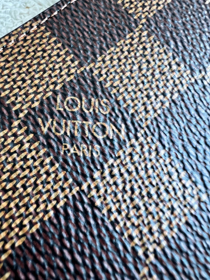 Louis Vuitton Damier Ebene Small Ring Agenda Cover (RRP £290)