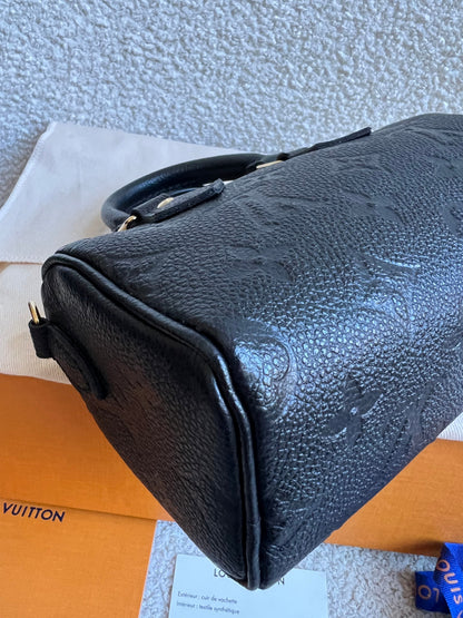 Louis Vuitton Speedy Nano Black Empreinte (RRP £1540)
