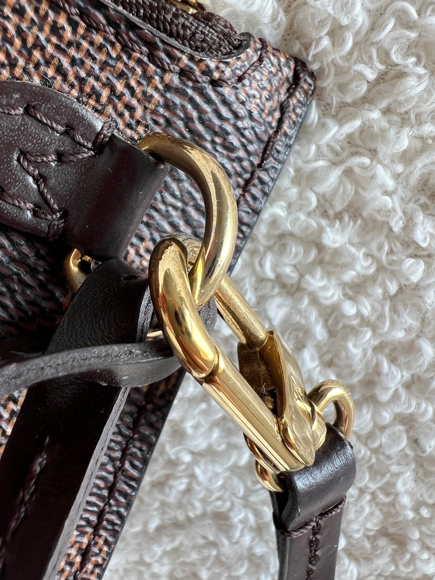 Louis Vuitton Pouch (from Neverfull) in Damier Ebene