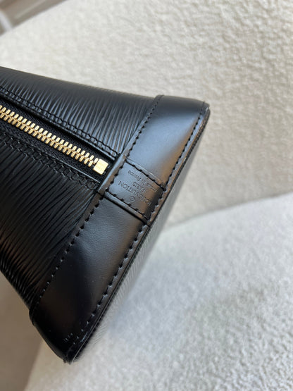 Louis Vuitton Alma PM Black Epi