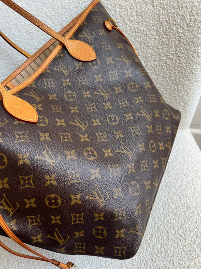 Louis Vuitton Neverfull MM Monogram Beige