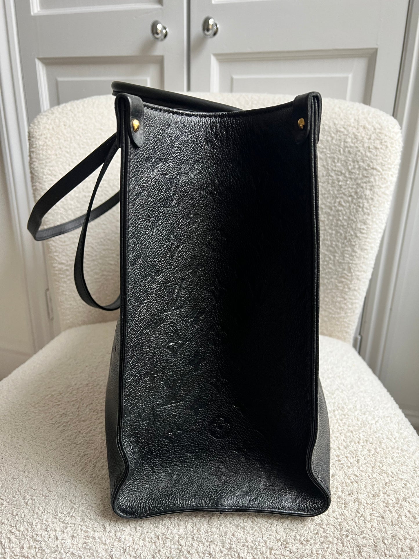 Louis Vuitton On the Go GM Black Empreinte (RRP £2,620)