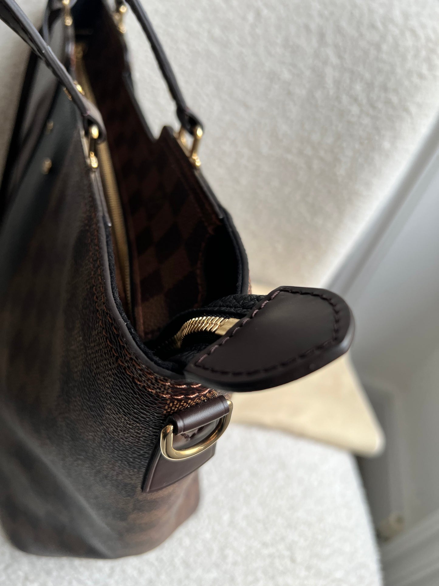 Louis Vuitton Jersey Bag Damier Ebene
