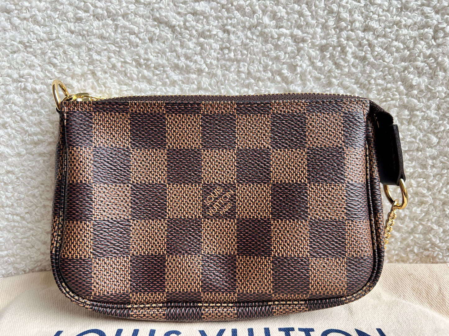 Louis Vuitton Damier Ebene Mini Pochette Accessoires (RRP £550)