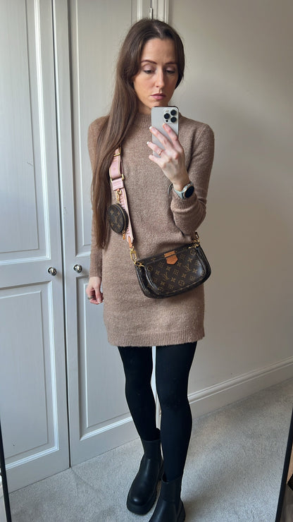 Louis Vuitton Multi Pochette Accessoires Rose Chiaro (RRP £2030)