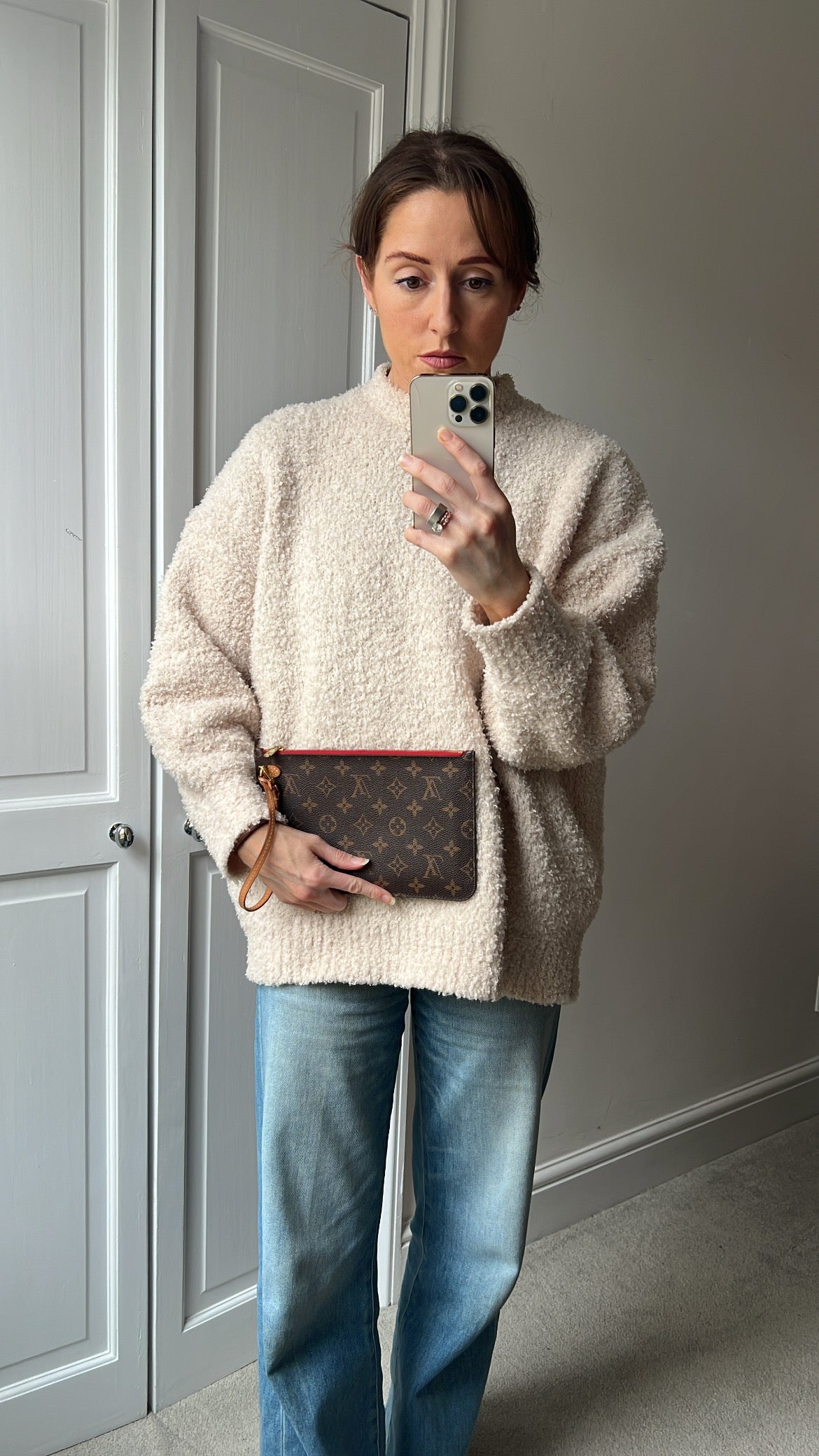 Louis Vuitton Pouch (from Neverfull MM) in Monogram