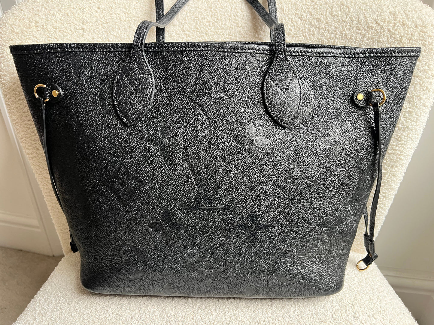 Louis Vuitton Neverfull MM Black Empreinte (RRP £1,970)