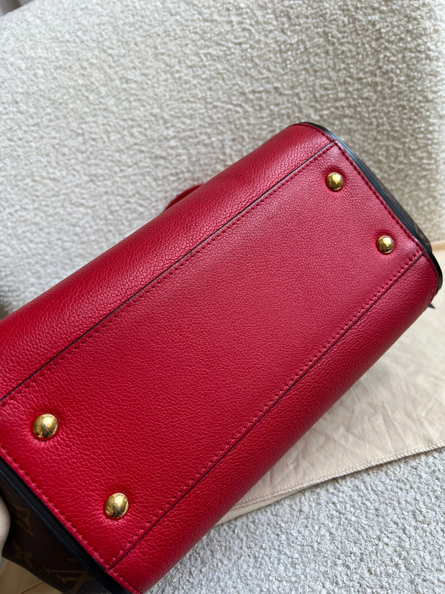 Louis Vuitton Kimono Bag Monogram and Red