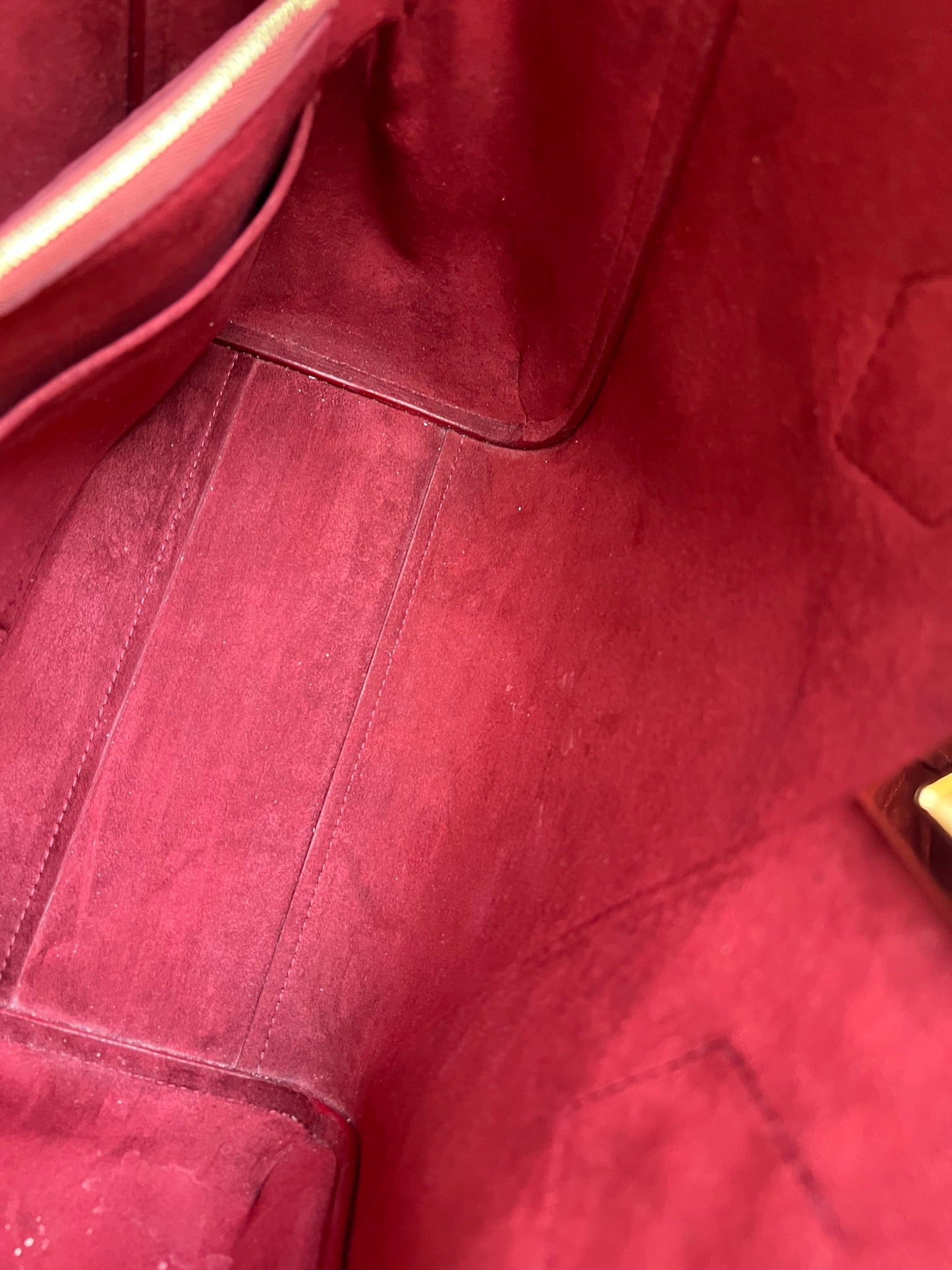 Louis Vuitton Kimono Bag Monogram and Red