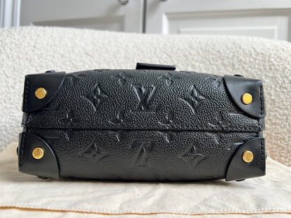 Louis Vuitton Black Empreinte Petite Malle Souple Bag (RRP £2420)