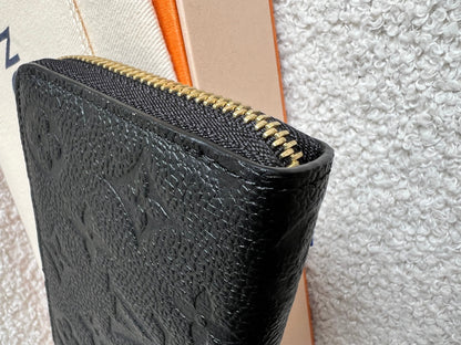 Louis Vuitton Clemence Wallet in Black Empreinte (RRP £545)