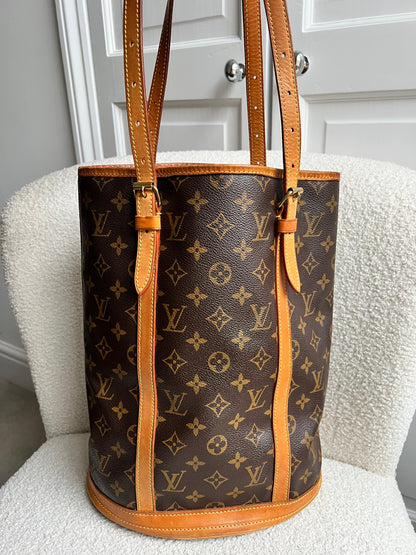 Louis Vuitton Monogram Bucket Bag GM
