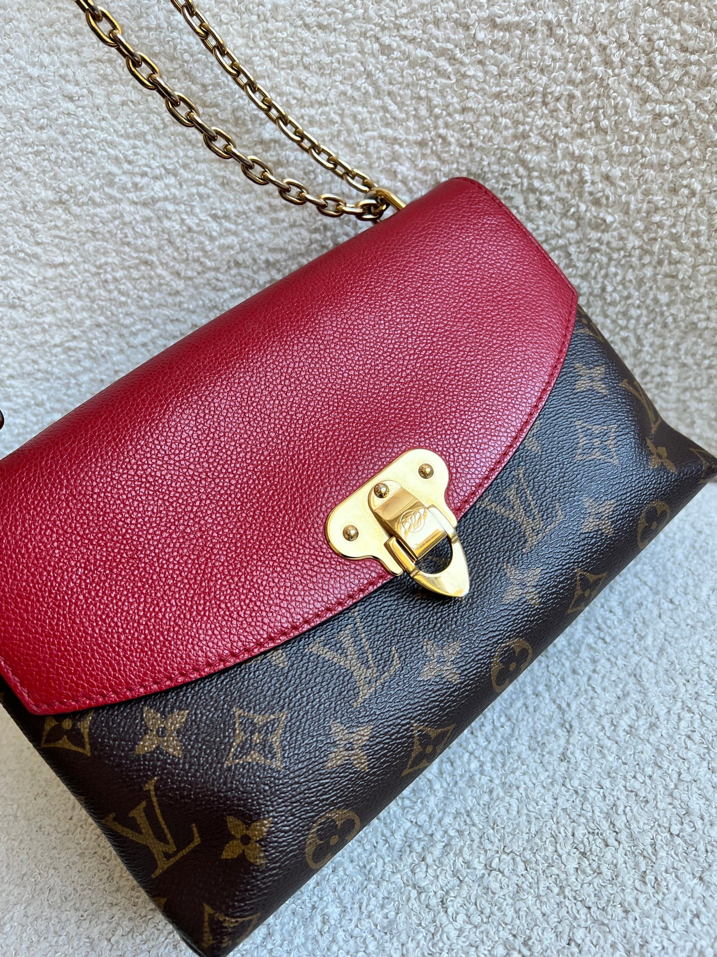 Louis Vuitton Saint Placide Monogram Red