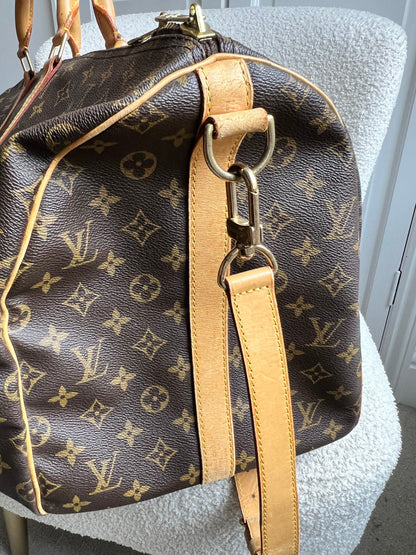 Louis Vuitton Vintage Keepall Bandouliere 55